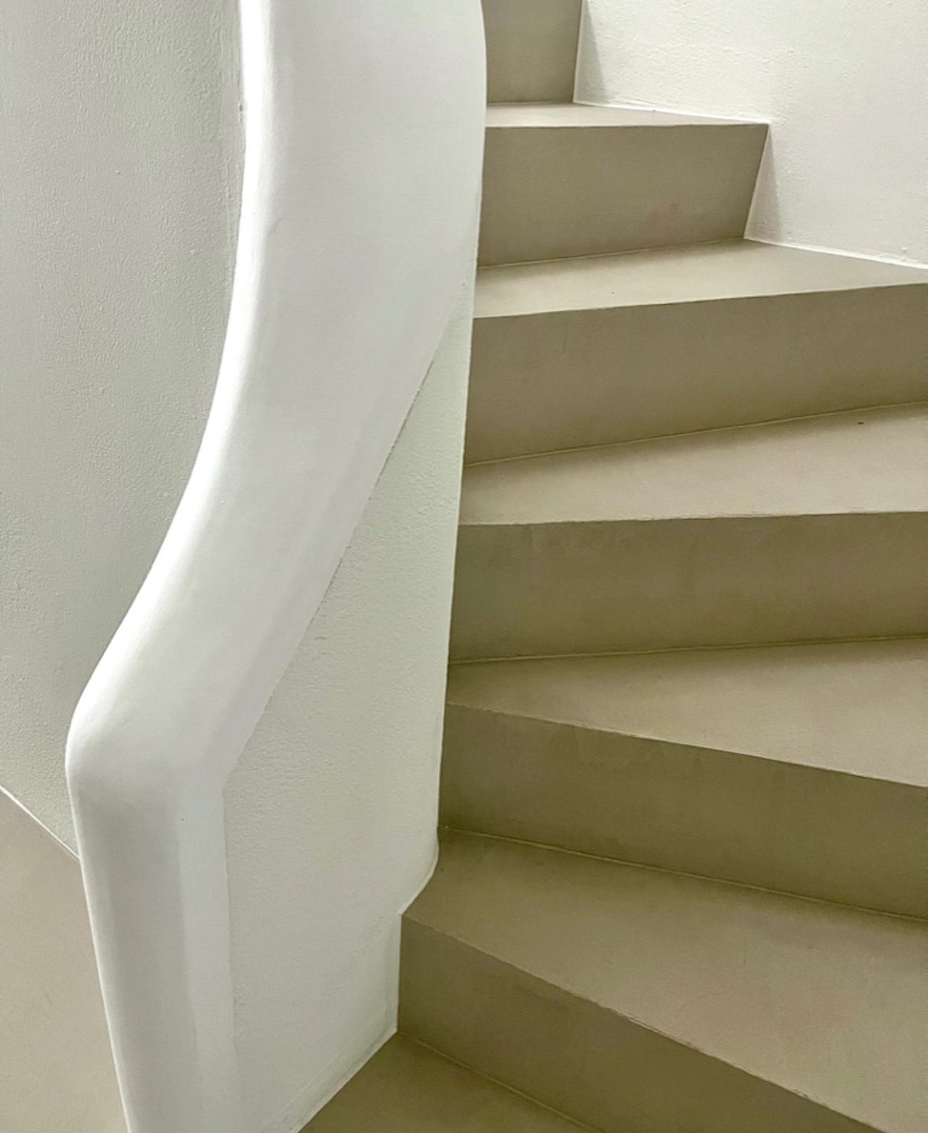 Einfamilienhaus Treppe Mikrozement Karlsruhe