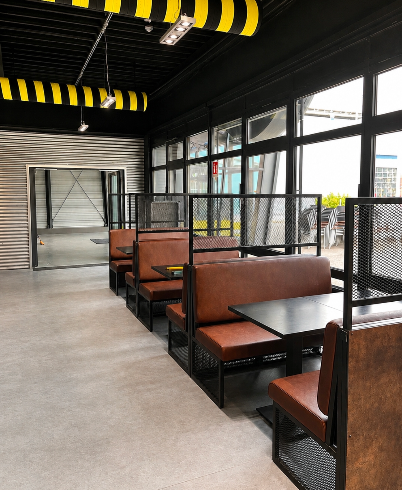 Sinsheim Burger Restaurant Sitzbank